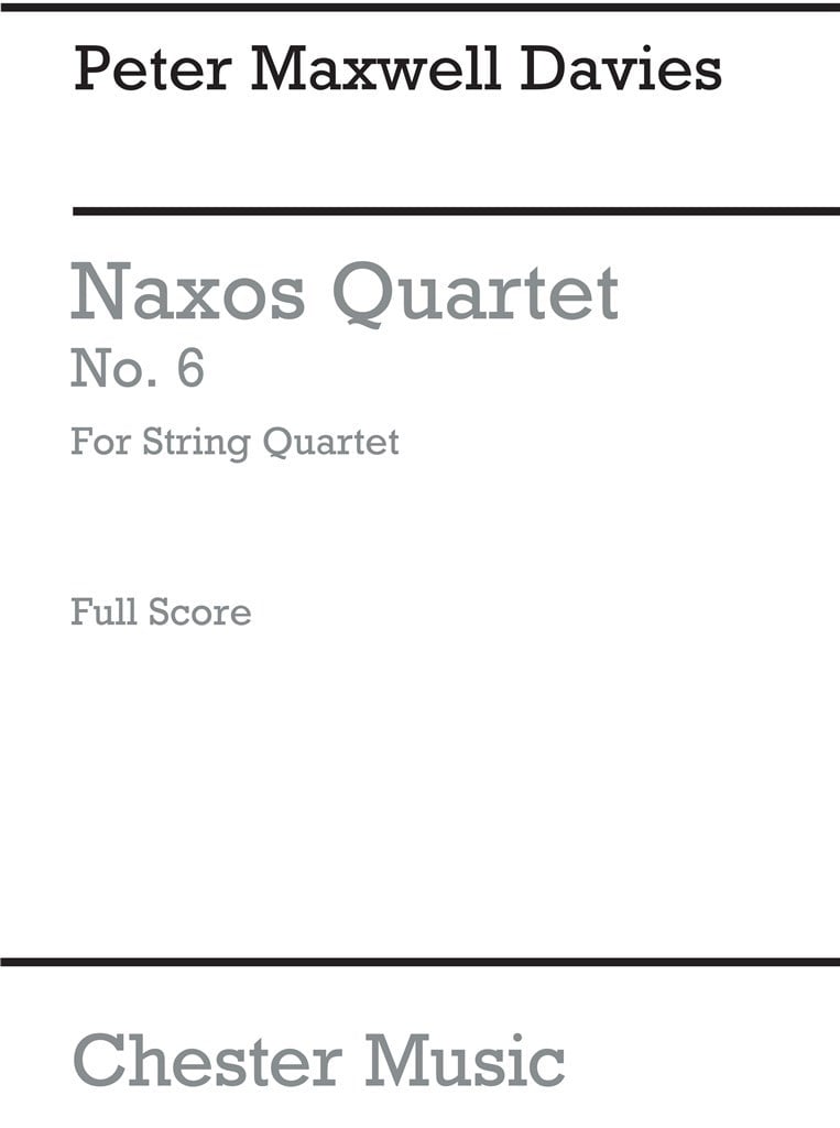 Naxos Quartet No.6